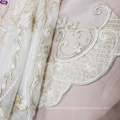 Turkey &Russia Designs  The best seller & European-style mesh embroidery fashion curtain fabric